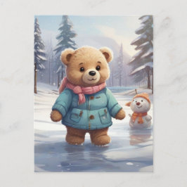 Bea Bear Vykort