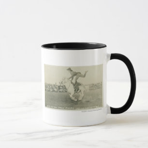 Bea Kirnan trickriding. Mugg