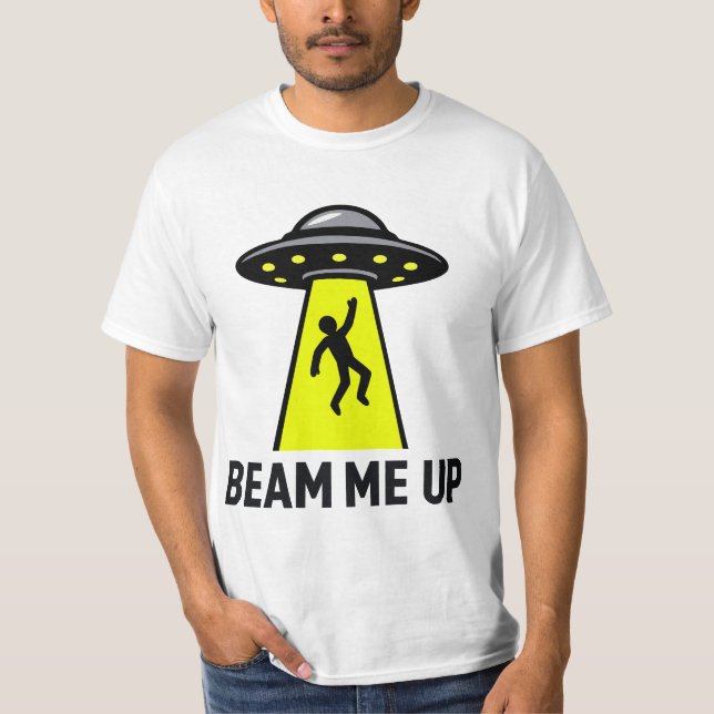 Bea Me Up - Alien  T Shirt (Framsida)