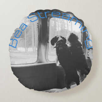 Bea Streaming Bailey Pillow Rund Kudde