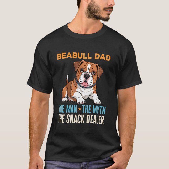 Beabull Dad T Shirt (Framsida)