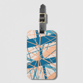 Beach Abstrakt Rand Luggage Tag Bagagebricka