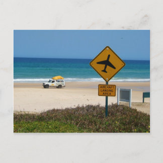 Beach Airremsa på Fraser Island Vykort