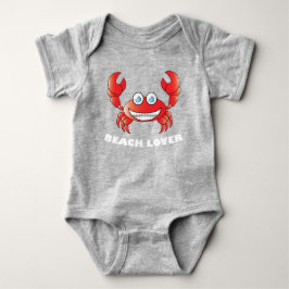 Beach Älskare - Baby Jersey Bodykostym T Shirt