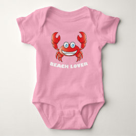 Beach Älskare - Baby Jersey Bodykostym T Shirt