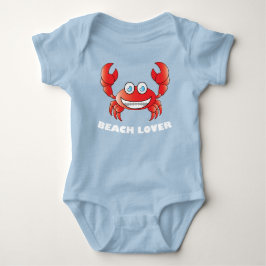 Beach Älskare - Baby Jersey Bodykostym T Shirt