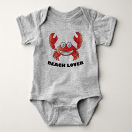 Beach Älskare - Baby Jersey Bodykostym T Shirt