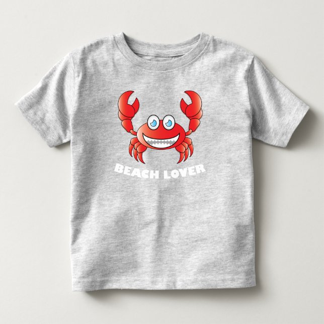Beach Älskare - Småbarn Bra Jersey T-Shirt (Framsida)