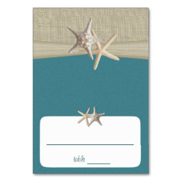 Beach Amore’ Teal Seine Card Bordsnummer