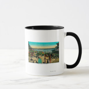 Beach and Bath House, Long BeachLong Beach, CA Mugg