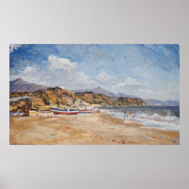 Beach and Mountains Nerja 2001 Poster (Framsidan)