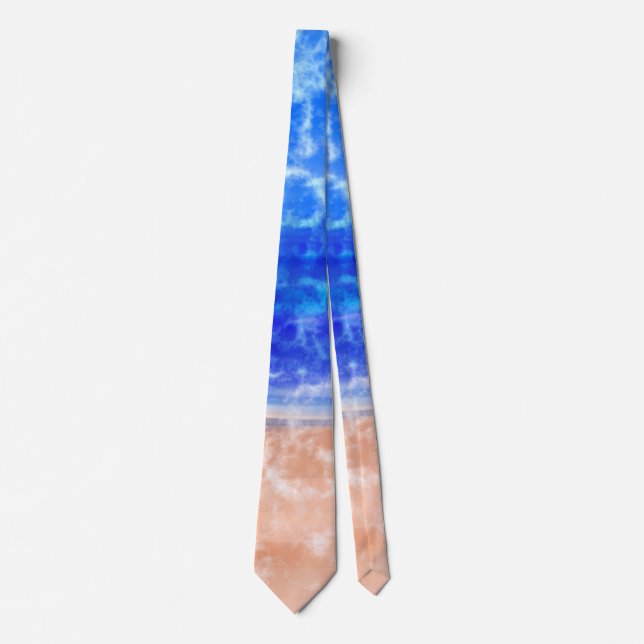 Beach and Ocean Tie Dye Tie Slips (Framsida)