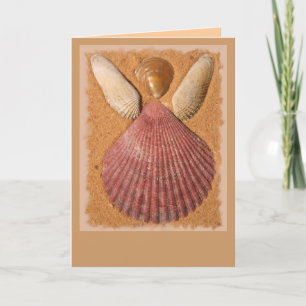 Beach Angel Blank Card Kort