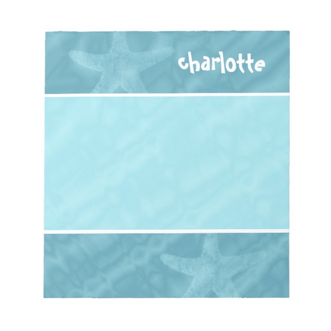 Beach-Anteckningsblock Anteckningsblock (Framsida)