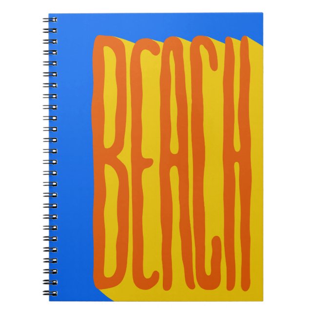 Beach Anteckningsbok (Framsidan)