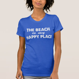 Beach är min Lycklig Ställe (PÅ MÖRKEN) Tröja