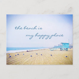 Beach är min Ställena skribent i Kalifornien Vacat Vykort