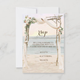 Beach Arbour Sunset Wedding Investigation OSA kort
