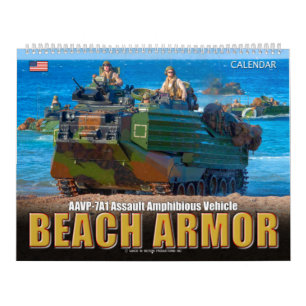 BEACH ARMOR - Amphibious Fordon Kalender