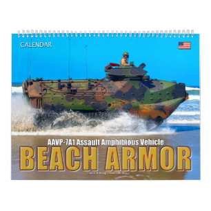 BEACH ARMOR - Amphibious Fordon Kalender