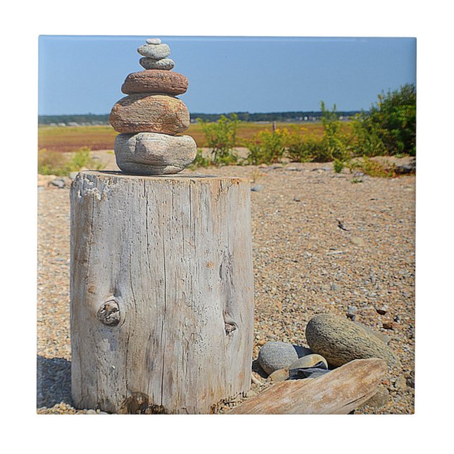 Beach Art Tile Kakelplatta (Framsidan)