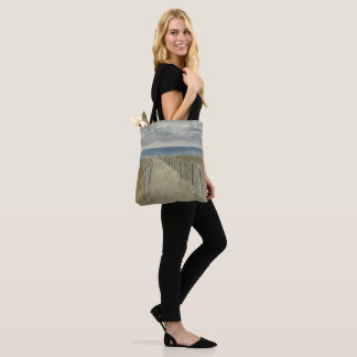 Beach Art Tote Bag Tygkasse