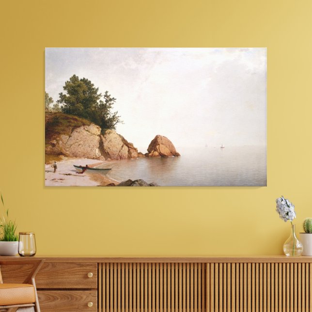 Beach at Beverly Canvastryck (Insitu (Vardagsrum))