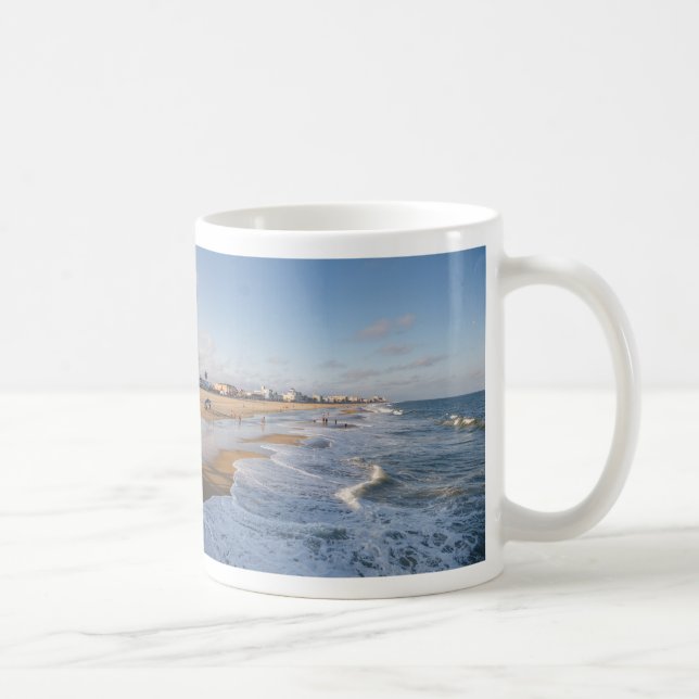 Beach at Ocean City, Maryland Kaffemugg (Höger)