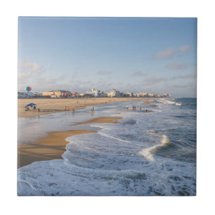 Beach at Ocean City, Maryland Kakelplatta