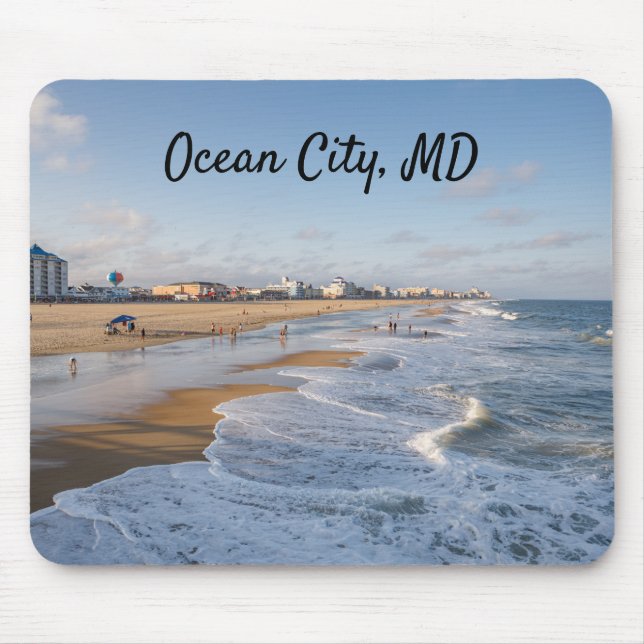 Beach at Ocean City, Maryland Musmatta (Framsidan)