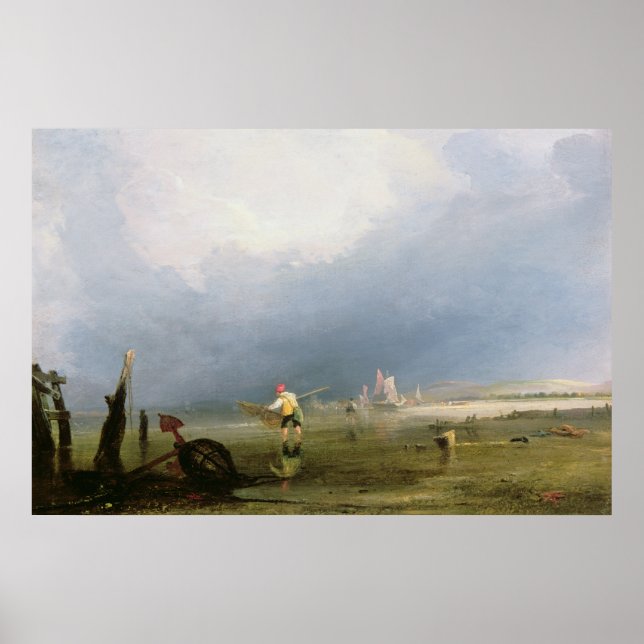 Beach at Shoreham Poster (Framsidan)