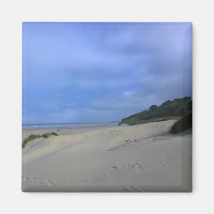 Beach at Yaquina Bay, Newport, OR Magnet