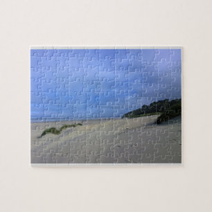 Beach at Yaquina Bay, Newport, OR Pussel