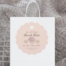 Beach Babe Girl Baby Shower Personlig