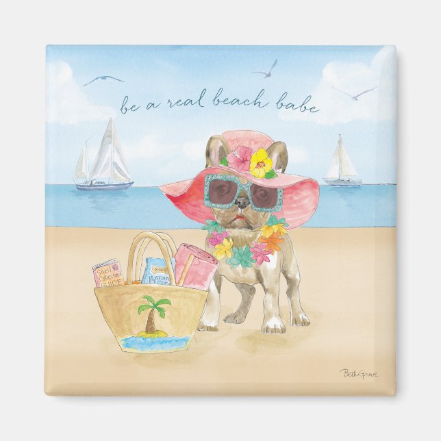 Beach Babe Magnet (Framsidan)