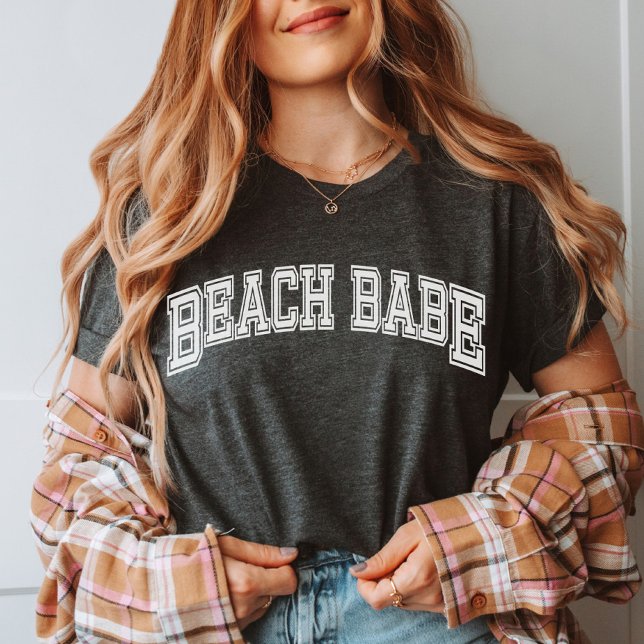 Beach Babe | Sommarbussvektion | Oceanen Älskare T Shirt (Skapare uppladdad)