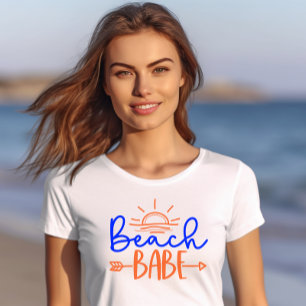 Beach Babe Summer Vibes T Shirt