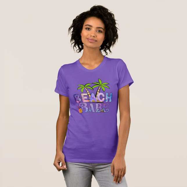 Beach Babe T Shirt (Hel framsida)