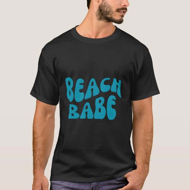 Beach Babe T Shirt (Framsida)