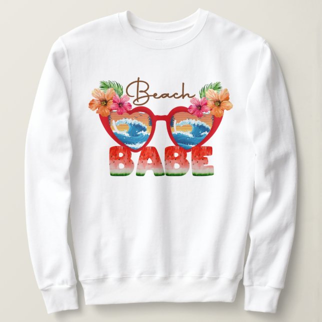Beach Babe T Shirt (Design framsida)