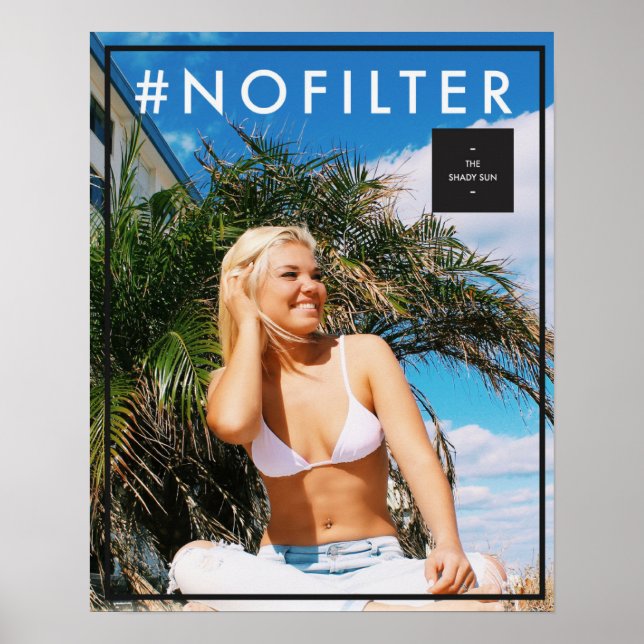 Beach Babe Tanning Poster (Framsidan)