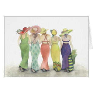 Beach Babes Dancing i rain-kortet OBS Kort