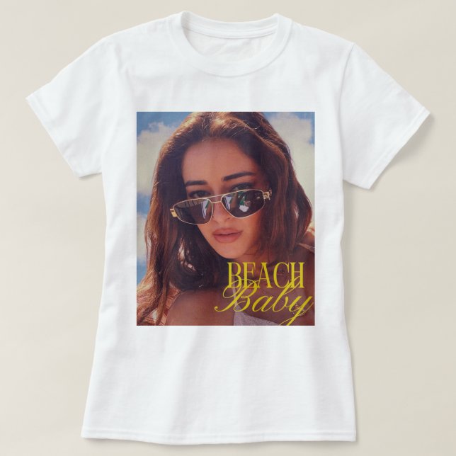 Beach Baby (Ananya Panday) T Shirt (Design framsida)