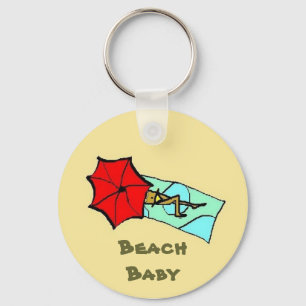 Beach Baby - nyckelkedja Nyckelring