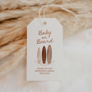 Beach Baby på babyskor ombord Tack Presentetikett