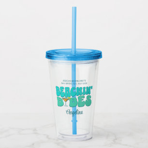 Beach Bachelorette Party Beachin Babes Bridesmaid Take Away Mugg
