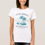 Beach Bachelorette Party Handflatan Vår Bach Klubb T Shirt<br><div class="desc">Gör en stänk på din kommande bachelorette-fest med den här bedövande stranden personlig t-shirts. Vare sig du firar en bach resa, en flicksemester eller en helgdag av bästa vänner, är den här anpassningsbar stranden på t-shirts som är perfekten som tillägg till din oförglömliga flykting. Lägg till en personlig beröring till...</div>