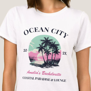 Beach Bachelorette Party Matching Girls Helg T Shirt