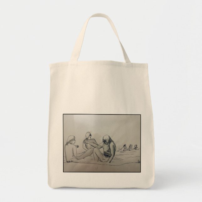 Beach Bag till påsen Tygkasse (Framsidan)