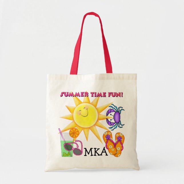 Beach Bag Tote by SRF Tygkasse (Framsidan)